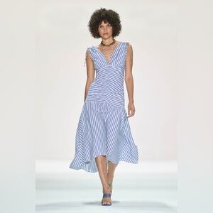 Veronica Beard Perrin Maxi Dress Nautical Preppy Wedding Guest Resortwear Cruise